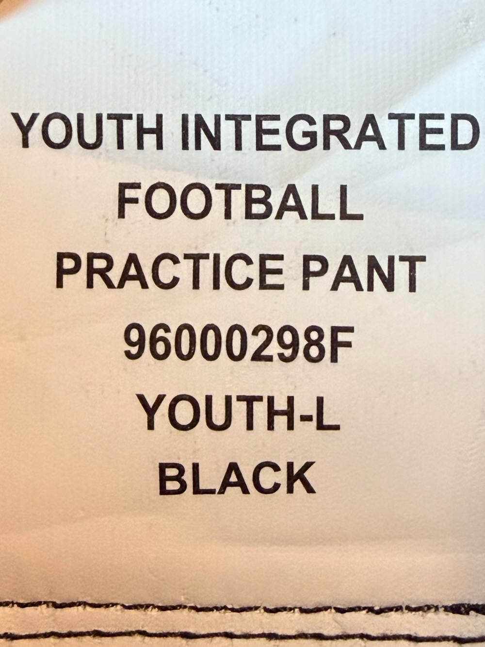 Schutt Black Integrated Football pants - 3 pair - Picture 2 of 2